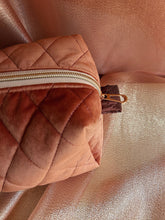 Load image into Gallery viewer, The Rosa Dopp Bag: A Collaboration of Elegance and Craftsmanship